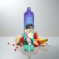 Fumot RandM Tornado 15000 Puffs Mansikka-Banaani 25ml 850mAh Mesh LCD