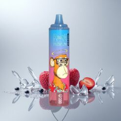 Fumot RandM Tornado 15000 Puffs Sininen Vadelma-Kirsikka 25ml 850mAh Mesh