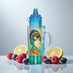 Fumot RandM Tornado 15000 Puffs Sininen Vadelma Sitruunalimsa 25ml 850mAh