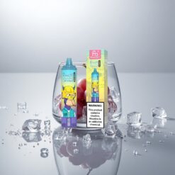 Fumot RandM Tornado 15000 Puffs Viinijää 25ml 850mAh Mesh USB-C LCD