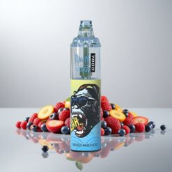 Fumot Tornado 7000 Päästöt Sekamarjat 14ML Nestettä 850MAH Akku RGB-Valo