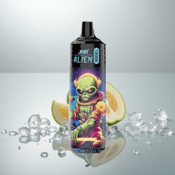 JNR Alien 10000 Puffs Guava jää 850mAh 20ml Type-C Nopea Lataus RGB