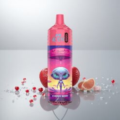 JNR Alien 10000 Puffs Kirsikka-Marja 850mAh 20ml Neste Type-C RGB