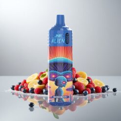 JNR Alien 10000 Puffs Marja (Mixed Berry) 850mAh 20ml Neste 1.2 Ohm Verkkokäämi Type-C