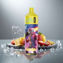 JNR Alien 10000 Puffs Musta Lohikäärme Jää 850mAh 20ml Nopea Type-C Lataus RGB