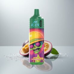 JNR Alien 10000 Puffs Passihedelmä 10000 tupakkaa 850mAh 1.2Ohm 20ml Type-C RGB