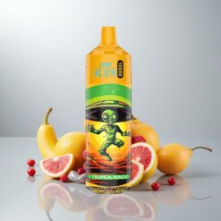 JNR Alien 10000 Puffs Trooppinen Mansikka 850mAh 20ml Type-C RGB