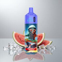 JNR Alien 10000 Puffs Vesimeloni Brazz Jää 850mAh 20ml Type-C RGB
