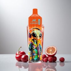 JNR Alien Max 18000 Puffs Fizzy Cherry Cola (Kirpeä Kirsikka-Kola) 850mAh 28ml Type-C 20 Makua