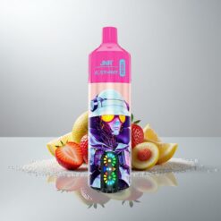 JNR Alien Max 18000 Puffs Mansikka-Kiivi Älykäs LED-näyttö Dual Mesh 28ml