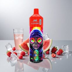 JNR Alien Max 18000 Puffs Vadelma-Arbuusi-Jää Dual Mesh Coil 28ml 850mAh Type-C