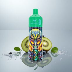 JNR Alien Max 18000 Tupakkaton Mustikka-Kiivi Älykäs LED-Näyttö Kaksoissydän 28ml