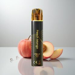 JNR Black&Golden 600+200 Puffs Disposable Vape Persikka Mango 800 Puffs 550mAh 2ml TPD