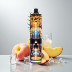 JNR Calavera 11000 Puffs Käytettävä Vape Persikka Mango Ananas Jää Type-C, 850mAh, 21ml, 1.0ohm, 0%/2%/5% Nikotiinia