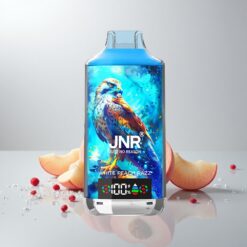 JNR Falcon X 18000 Puffs Valkoinen Persikka-vadelma 750mAh 24ml 2-ydin
