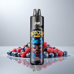 JNR Joker 24K Puffs Mustikka Punainen Vadelma 2+10ml Täytettävä 800mAh