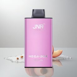 JNR Mega Box 25000 Puffs Disposable Vape Mehevä Persikka 25000 tupaa 30ml nestemäärä 850mAh akku