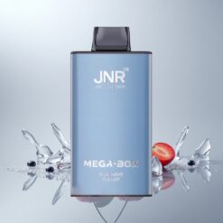 JNR Mega Box 25000 Puffs Kertakäyttöinen Vape Sininen Vadelma-Kirsikka 30ml 850mAh