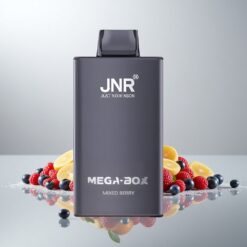 JNR Mega Box 25000 Puffs Sekamarja 30ml Nestemäärä 850mAh Akku Kaksoisverkkokäämit Type-C Pikalataus