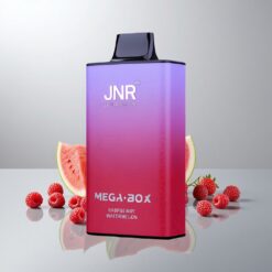 JNR Mega Box 25000 Pussit Kertakäyttöinen Vape Vadelma-Arbuusi 30ml 850mAh