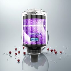 JNR Mega Shisha 100K Viinirähkä & Mint 60ml 2200mAh Type-C Älyikkäänäyttö