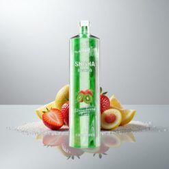 JNR Shisha Hookah 12000 Puff Mansikka-Kiivi 750mAh 24ml 0.6 Ohm mesh