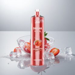 JNR Shisha Hookah 12000 Puffs Mansikkajää 12000 Tupahdusta 750mAh 24ml