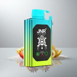 JNR Shisha Hookah Box 20500 Puffs Mansikka-Kiivi HD-näyttö 1000mAh 25ml Type-C