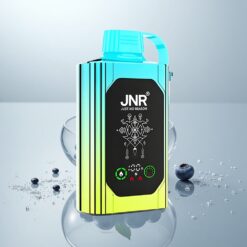 JNR Shisha Hookah Box 20500 Puffs Mustikka Mint HD-näyttö 1000mAh 25ml Type-C