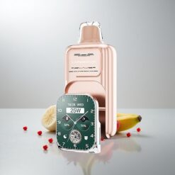 JNR VapeWatch 30000 Puffs Mansikka-Banaani 1000mAh 19mL 5% Type-C