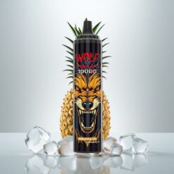 JNR Wolf Niplo 10000 Puffs Ananas-Jää 1.0 Ohm Mesh 650mAh 20ml Type-C