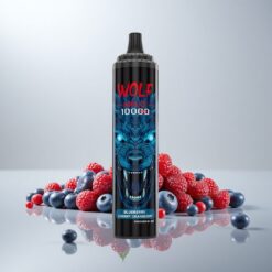 JNR Wolf Niplo 10000 Puffs Mustikka Kirsikka Karpalo 1.0 Ohm 650mAh 20ml