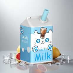 LAVIE Milk 7000 Puffs Cola-Jää 16ML 600mAh 7000 Savukertaa Tyyppi-C