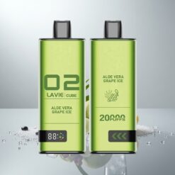 Lavie Cube 20000 Puffs Aloe Vera Viinijää 28ML 600mAh Type C