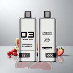 Lavie Cube 20000 Puffs Kertakäyttöinen Vape Mansikka-Vesimeloni 28ML 2% 5% 600mAh