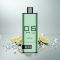 Lavie Cube 20000 Puffs Kertakäyttöinen Vape Minttijää 28ML 2% 5% 600mAh