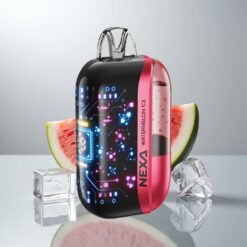 NEXA Ultra 50000 Vesimeloni-Jää 20ml 800mAh 0.9ohm Kaksoisverkkokäämit