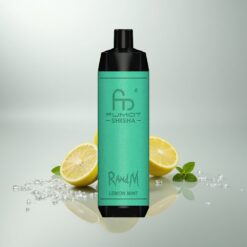 RandM Fumot 10000 Puffs Kertakäyttöinen Vape Sitruuna Mint 18ml 850mAh 0.6ohm