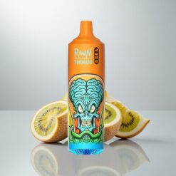 RandM Tornado 9000 Puffs Kivi-Passionhedelmä-Guava 850 mAh 18 ml Mesh RGB