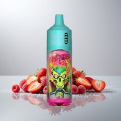 RandM Tornado 9000 Puffs Mansikka-Vadelma 850 mAh 18 mL Mesh RGB