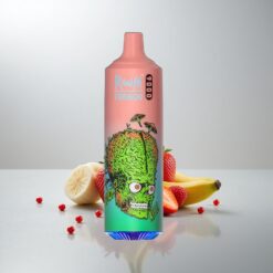 RandM Tornado 9000 Pussit Mansikka-Banaani 850 mAh Ladattava 18 mL Mesh RGB