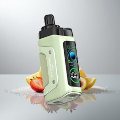 Razz Bar 45000 Puffs Disposable Vape Mansikka-Kiivi 1.0 Ohm Verkkokela 650 mAh Akku