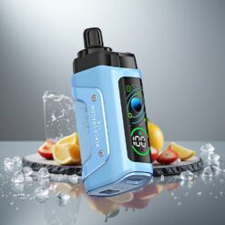 Razz Bar 45000 Puffs Musta Lohikäärme Jää 1.0 Ohm Verkkokäämi Säädettävä Ilmanvirtaus