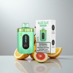 Razz Bar 50K Tropical Hedelmä 50000 Tupakkaa 1.0 Ohm 650 mAh Type-C 2%