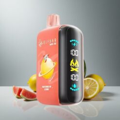 ELF BAR RAYA D3 25000 Päästöä Kertakäyttöinen Vape Vesimeloni Sitruuna 850mAh 23ml 5% Nikotiinia Type-C
