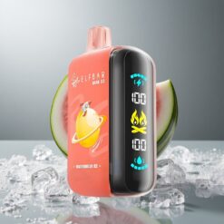 ELF BAR RAYA D3 25000 Puffs Kertakäyttöhöyrystin Vesimeloni-Jää (850mAh, 23ml, 5%, Type-C)