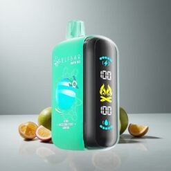 ELF BAR RAYA D3 25000 Puhallusta Kertakäyttöinen Vape 850mAh Akku Kiivi Passiohedelmä Guava