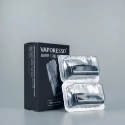 Vaporesso Barr 2 kpl täytettävä patruuna 1,2 ml 1,2 ohm